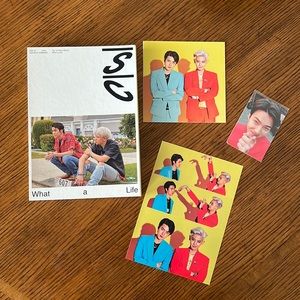 EXO- 2019 The first mini album - What a Life w/PC. -New Cd never played